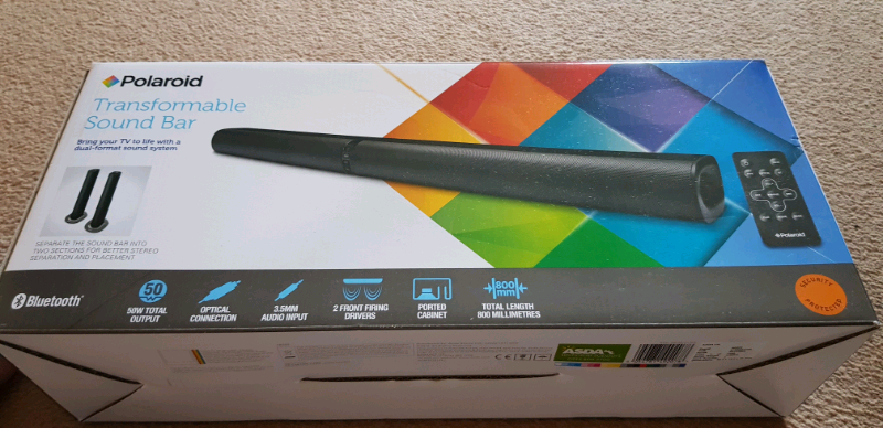 polaroid transformable soundbar